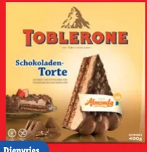 Almondy Torte Toblerone