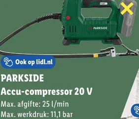 PARKSIDE Accu-compressor 20 V