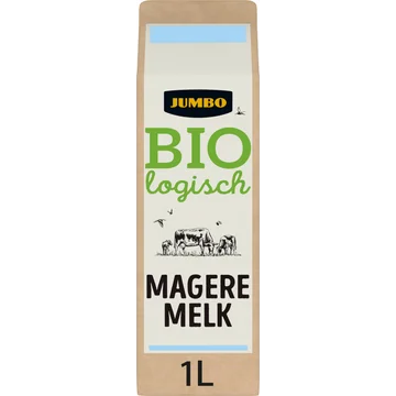 Jumbo Biologisch Magere Melk 1 L