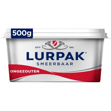 Lurpak Smeerbaar ongezouten 500 g