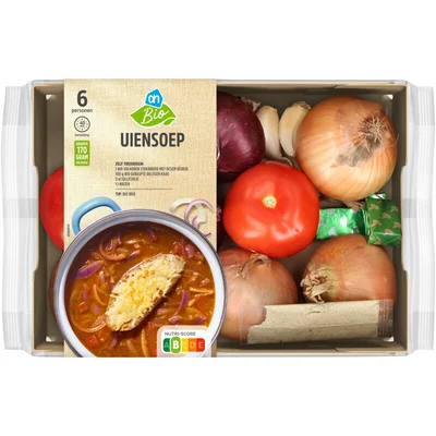 AH Biologisch Uiensoep verspakket