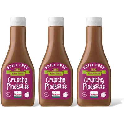 Verstegen Crunchy pindasaus zero 3-pack