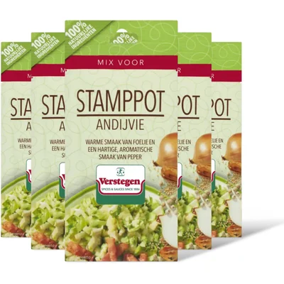 Verstegen Kruidenmix voor stamppot andijvie 5-pack