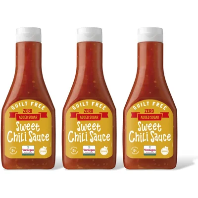 Verstegen Sweet chili saus zero added sugar 3-pack