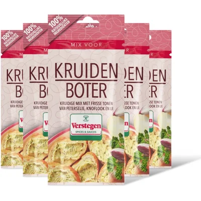Verstegen Kruidenmix voor kruidenboter 5-pack
