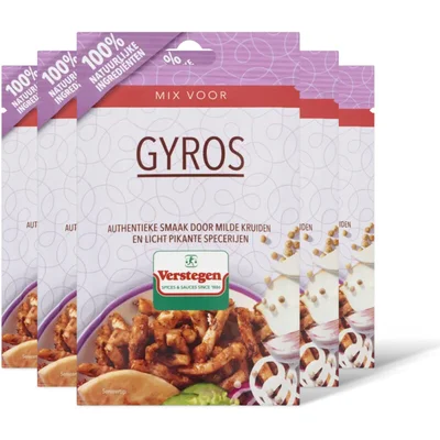 Verstegen Kruidenmix voor gyros 5-pack