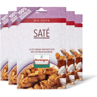 Verstegen Kruidenmix voor saté 5-pack