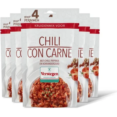 Verstegen Kruidenmix voor chili con carne 5-pack