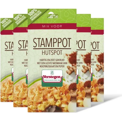 Verstegen Kruidenmix voor stamppot hutspot 5pack