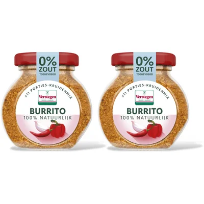 Verstegen Burrito kruidenmix 2-pack