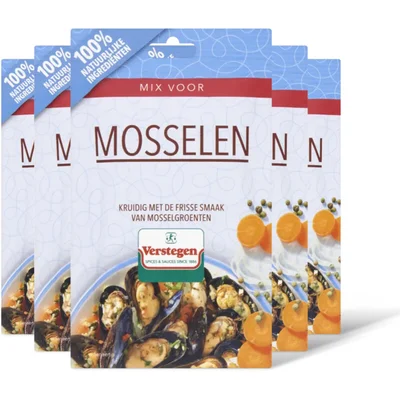 Verstegen Kruidenmix voor mosselen 5-pack