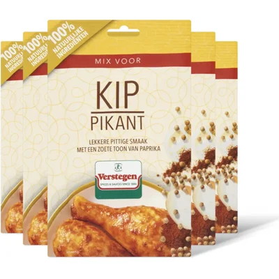 Verstegen Kruidenmix voor kip pikant 5-pack