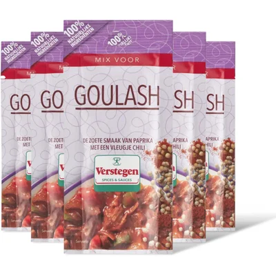 Verstegen Kruidenmix voor goulash 5-pack