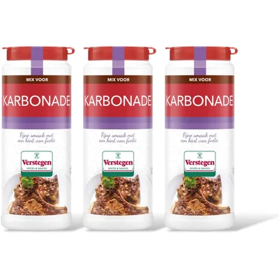 Verstegen Kruidenmix voor karbonade 3-pack