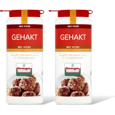Verstegen Kruidenmix gehakt met uitjes 2-pck