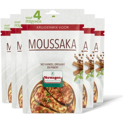 Verstegen Kruidenmix voor moussaka 5-pack