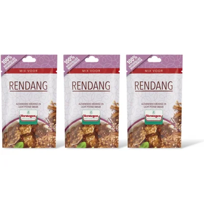 Verstegen Kruidenmix voor rendang 3-pack