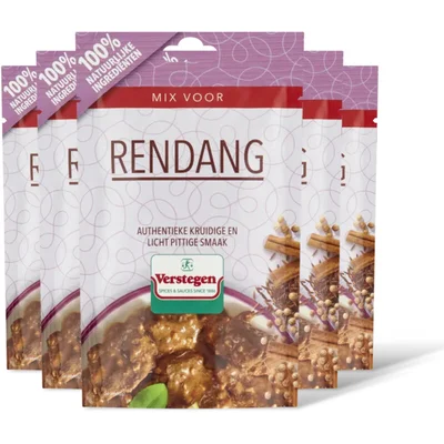 Verstegen Kruidenmix voor rendang 5-pack