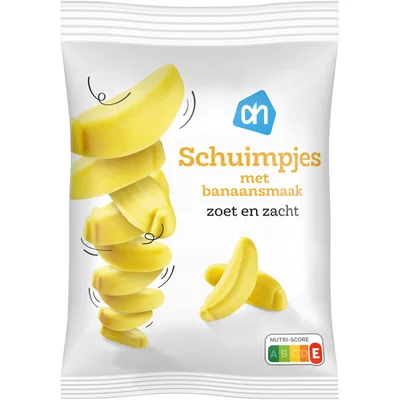 AH Schuimpjes met banaansmaak
