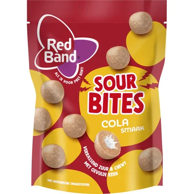 Red Band Sour bites cola smaak