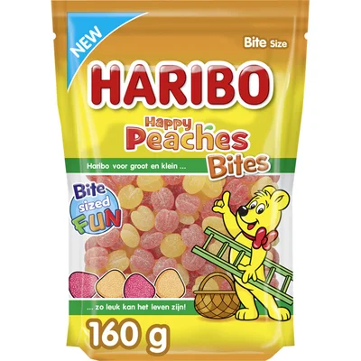 Haribo Happy peaches bites