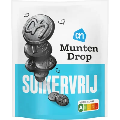 AH Munten drop suikervrij