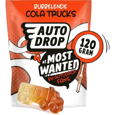 Autodrop Most wanted bubbelende cola trucks