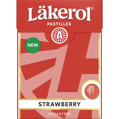 Läkerol Pastilles strawberry