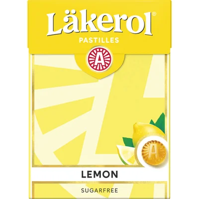 Läkerol Pastilles lemon