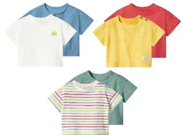 lupilu® Set van 2 baby T-shirts