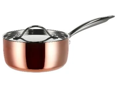SILVERCREST® Koperen steelpan 16 cm