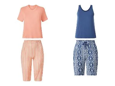 ESMARA® Dames shortama - plus size