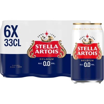 Stella Artois 0.0 6-pack