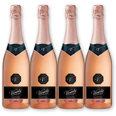 Viverty Viverty Rosé Sparkling 4 flessen