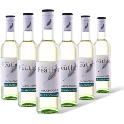 Free Feather Free Feather Chardonnay AF 6 flessen