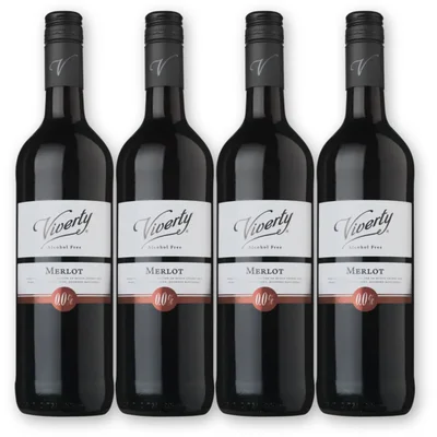Viverty Viverty Merlot AF 4 flessen