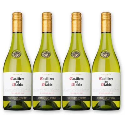 Casillero del Diablo Casillero Chardonnay Res 4 flessen