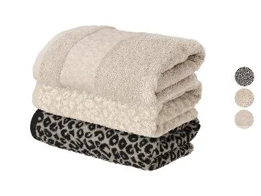 LIVARNO® Set van 2 handdoeken 50 x 100 cm