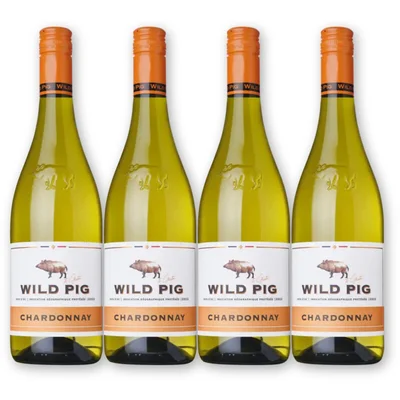 Wild Pig Wild Pig Chardonnay 4 flessen