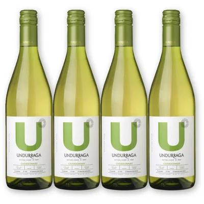 Undurraga Undurraga Chardonnay 4 flessen