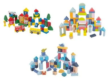 lupilu® Houten blokken speelgoed