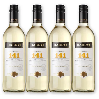 Hardys Hardys Bin 141 Col. Chard. 4 flessen