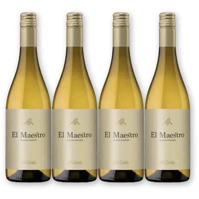 El Maestro El Maestro Wit 4 flessen