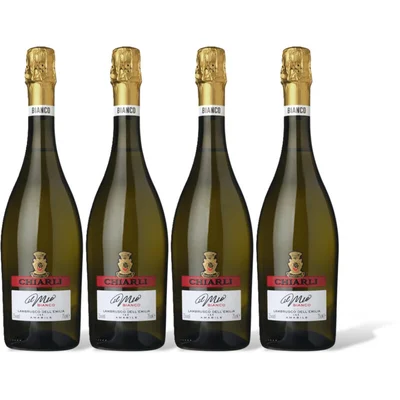 Chiarli 1860 Lambrusco bianco 4 flessen