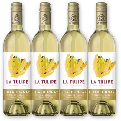 La Tulipe La Tulipe Chardonnay 4 flessen