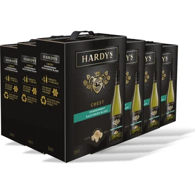Hardys Hardys Wit Tap 6 flessen