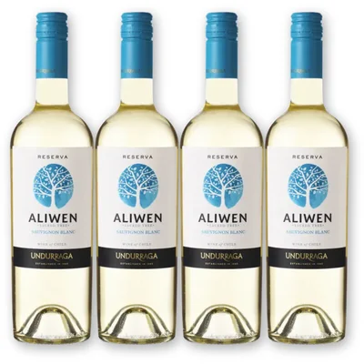 Aliwen Aliwen Sauvignon blanc reserva 4 flessen
