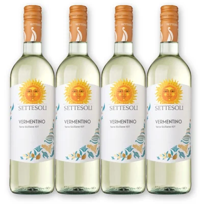 Settesoli Settesoli Vermentino 4 flessen