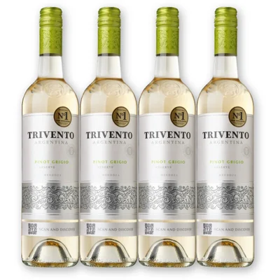 Trivento Trivento Pinot grigio 4 flessen