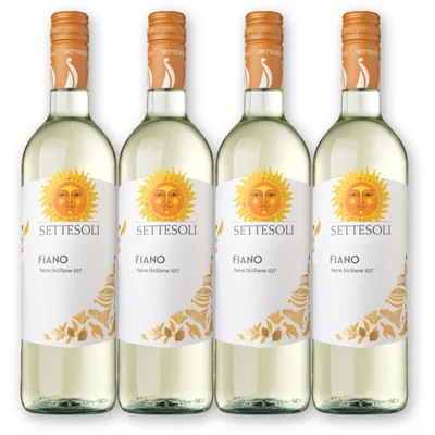 Settesoli Settesoli Fiano 4 flessen